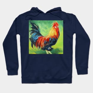 Colorful Rooster #1 Hoodie